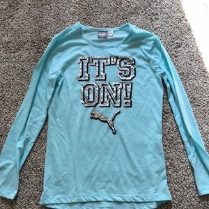 puma long sleeve shirt